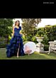 Rachel Allan 71049 Tiered Ruffle Skirt High Slit Dress