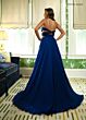 Rachel Allan 71050 Slit Skirt Spaghetti Strap Dress