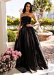 Rachel Allan 71060 Full Skirt Strapless Dress