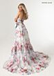 Rachel Allan 71065 Sweetheart Neck Boho Floral Dress