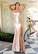 Rachel Allan 71067 Empire Waist Embellished Dress