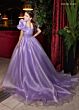 Rachel Allan 10275 Sweetheart Neckline Puff Sleeve Dress