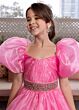 Rachel Allan 10275 Sweetheart Neckline Puff Sleeve Dress