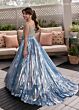 Rachel Allan 10277 Straight Neckline Pleated Dress