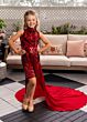 Rachel Allan 10282 High Neckline Sleeveless Romper