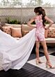 Rachel Allan 10292 Draped Strap High Neck Romper