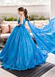 Rachel Allan 10296 Bow Accent V-Neck Dress