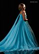 Rachel Allan 10342 Ruched Bodice Beaded Cap Sleeve Dress