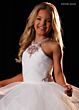 Rachel Allan 10346 Ruched Bodice Layered Ruffle Skirt Dress