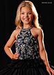Rachel Allan 10352 Beaded Halter Neck Ruffle Skirt Dress