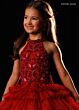 Rachel Allan 10352 Beaded Halter Neck Ruffle Skirt Dress