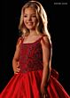 Rachel Allan 10356 Back Bow Beaded Cold-Shoulder Dress