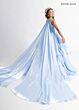 Rachel Allan 10310 Tiered Ruffle Skirt Ruched Bodice Dress