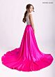 Rachel Allan 10315 Overskirt Sleeveless Beaded Bodice Romper