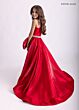 Rachel Allan 10316 Beaded Waist Front Bow Dress