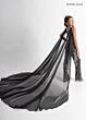 Rachel Allan 10320 Chiffon Cape Beaded Sleeveless Jumpsuit