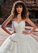 Rachel Allan RB6122 Strapless Sweetheart Glitter Wedding Dress