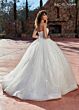 Rachel Allan RB6122 Strapless Sweetheart Glitter Wedding Dress