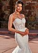 Rachel Allan RB3165 Sheer Jacket Corset Bodice Wedding Dress
