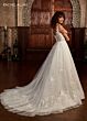 Rachel Allan RB3166 Spaghetti Straps Sheer Bodice Wedding Dress