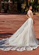 Rachel Allan RB3168 Cutout Back V-Neck Wedding Gown