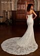 Rachel Allan RB3172 Spaghetti Straps Plunging Neck Wedding Gown