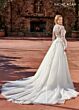 Rachel Allan RB5026 Sheer Bodice High Neck Wedding Dress