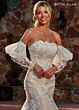 Rachel Allan RB5027 Chapel Train Strapless Wedding Dress