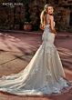 Rachel Allan RB5027 Chapel Train Strapless Wedding Dress