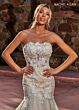 Rachel Allan RB5027 Chapel Train Strapless Wedding Dress