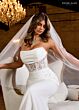 Rachel Allan RB2185 Cutaway Train Cowl Neckline Wedding Dress