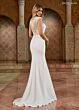 Rachel Allan RB2189 Illusion Side Cap Sleeve Wedding Gown