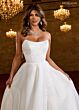 Rachel Allan RB2190 Strapless Beaded Back Bridal Dress