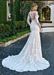 Rachel Allan RB3203 Long Sleeve Illusion Neck Wedding Dress