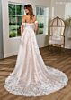 Rachel Allan RB4189 Removable Sleeve Sweetheart Neck Bridal Dress