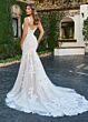 Rachel Allan RB4193 Scoop Back Trumpet Bridal Gown