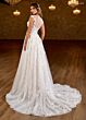 Rachel Allan RB4194 Illusion Back Plunging Neck Bridal Gown