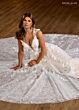 Rachel Allan RB4194 Illusion Back Plunging Neck Bridal Gown