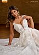 Rachel Allan RB4194 Illusion Back Plunging Neck Bridal Gown