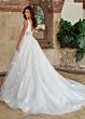 Rachel Allan RB5060 Plunging V-Neck Corset Bodice Wedding Dress