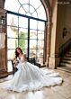 Rachel Allan RB5060 Plunging V-Neck Corset Bodice Wedding Dress