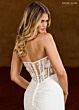 Rachel Allan RB5067 Corset Back Removable Train Bridal Dress