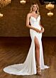 Rachel Allan RB5067 Corset Back Removable Train Bridal Dress