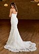 Rachel Allan RB5071 Petal Train Sweetheart Neck Bridal Gown