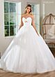 Rachel Allan RB6148 Front Cutout Pearl Beaded Wedding dress