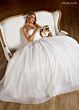 Rachel Allan RB6149 Beaded Neck Basque Waist Wedding dress