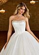 Rachel Allan RB6149 Beaded Neck Basque Waist Wedding dress