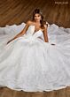 Rachel Allan RB6150 Corset Back V-Neck Wedding dress