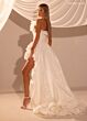 Rachel Allan RB1008 Corset Top High-Low Wedding Dress