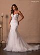 Rachel Allan RB2216 Deep Sweetheart Neckline Slim-Flare Wedding Dress